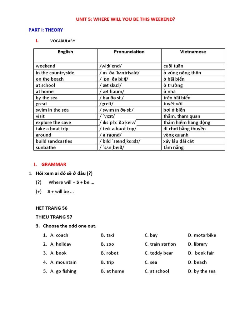 Unit 5 Pdf Foreign Language Studies Home Garden