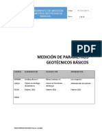 Procedimiento Medición de Parametros Geotécnicos Básicos 19-02-2022
