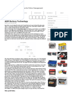 AGM Battery Technology - Hendon Publishing