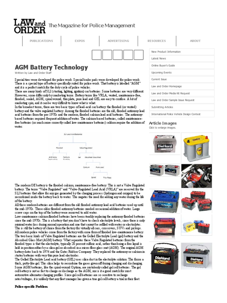 AGMBatteryTechnology_HendonPublishing PDF Electricity Energy