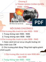 Chương 2 Đường Lối Đấu Tranh Giành Chính Quyền (1930 - 1945)