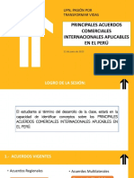 22.06 Principales Acuerdos Comerciales Internacionales Aplicables en El Perú