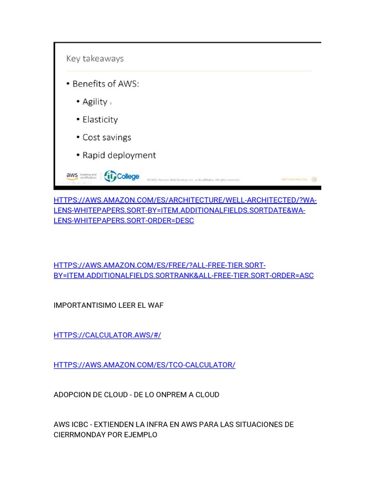 Curso AWS | PDF