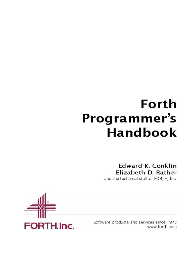 Forth-Programmers-Handbook-3rd - Ed - Dokumen - Pub | PDF | Pointer ...