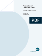Calibration Curve Guide Evaluation