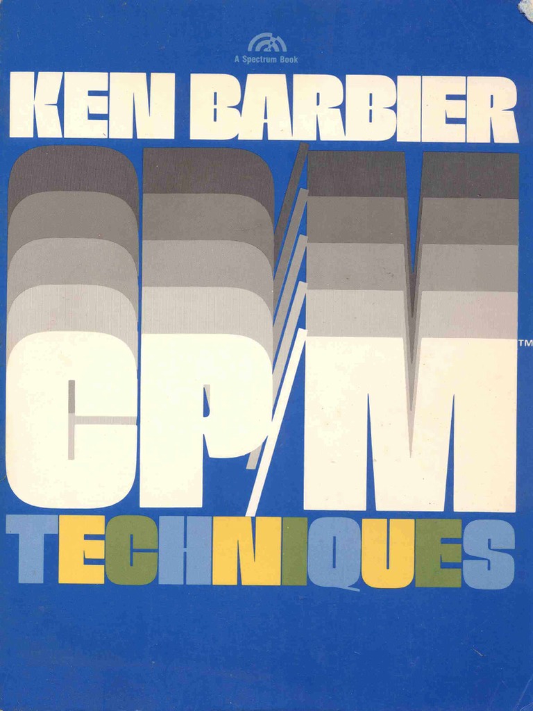 CPM Techniques | PDF | Operating System | Programming