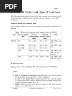 RRU3936 Technical Specifications