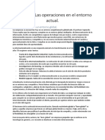 Capítulo 1. Las Operaciones en El Entorno Actual