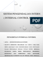 Pertemuan - 12 Struktur Pengendalian Intern