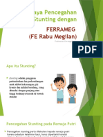 Upaya Pencegahan Stunting Dengan Ferrameg