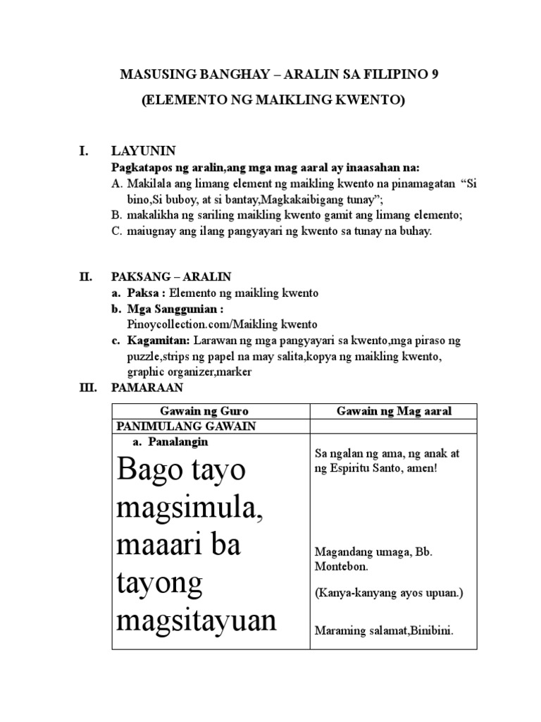 Filipino 9 Pdf