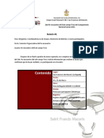 Primer Boletín