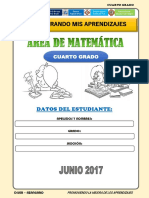 Matematica 4° Junio