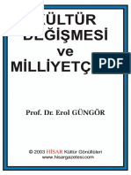 Kültür Değişmesi Ve Milliyetçilik - Erol Güngör