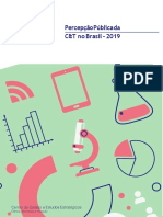 Centro de Gestão e Estudos Estratégicos - CGEE (2019) A Ciência e A Tecnologia No Olhar Dos Brasileiros - Percepção Pública Da C&T No Brasil.