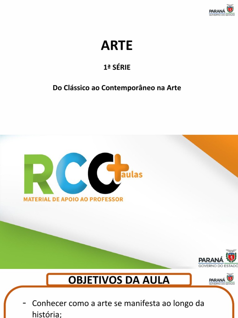 Evolução da Arte: Clássico ao Contemporâneo | PDF | Impressionismo ...