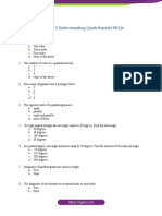 Class 8 Maths Chapter 3 Understanding Quadrilaterals MCQs PDF