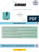 Microstructural Examination of Ceramic Material