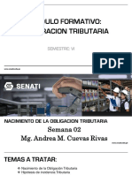 Semana 02 - Nacimiento de La Obligacion Tributaria