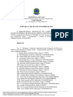 PORTARIA #380 - 2022 - Revoga Portaria Nº 304, de 30.08.2022 e Designa Comissão de Divulgação Dos Processos Seletivos de Discentes