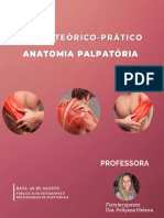 Curso Anatomia Palpatória - Presencial