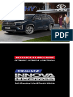 2023 - Innova HyCross Accessory Mobile Brochure