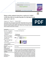 Khung zeolitic imidazole lưỡng kim có nguồn gốc Co