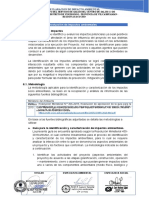 6.0 Identificación y Evaluación de Impactos Ambientales