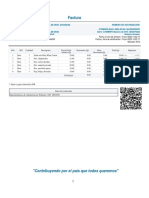 Factura: "Contribuyendo Por El País Que Todos Queremos"