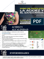 Acidez, Alcalinidad y Ganoderma