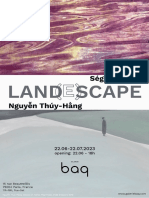 Catalogue D'exposition Land (E) Scape - Galerie BAQ
