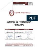 E-Ssoma-001 Equipos de Protección Personal