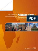 Patrimoine Culturel Et Développement Local