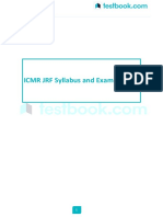 Icmr JRF Syllabus and Exam Pattern 0efaab6e