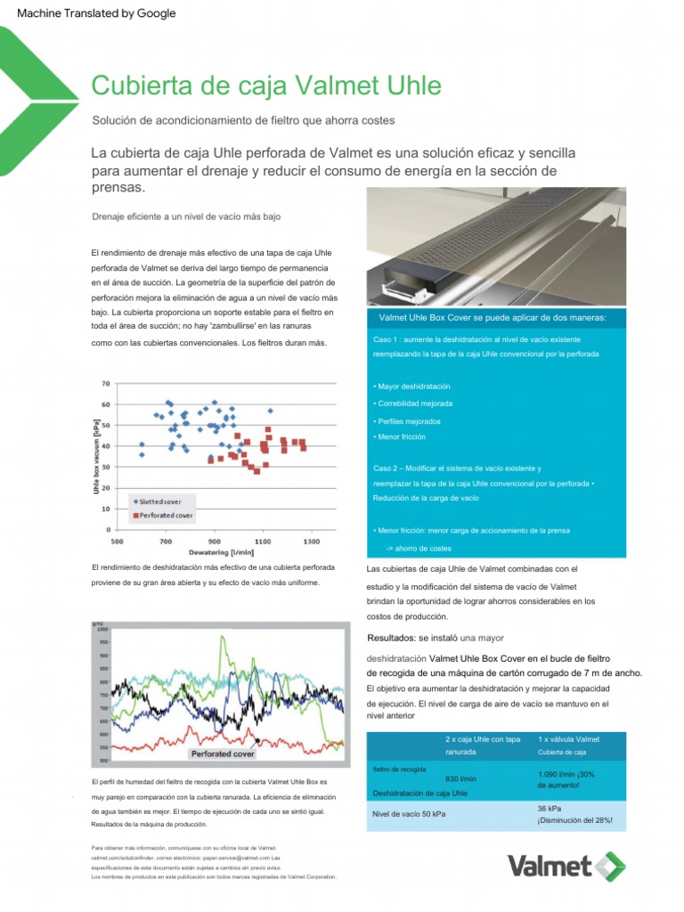 TRAD GOOGLE Valmet Uhle Box Cover | PDF | Vacío