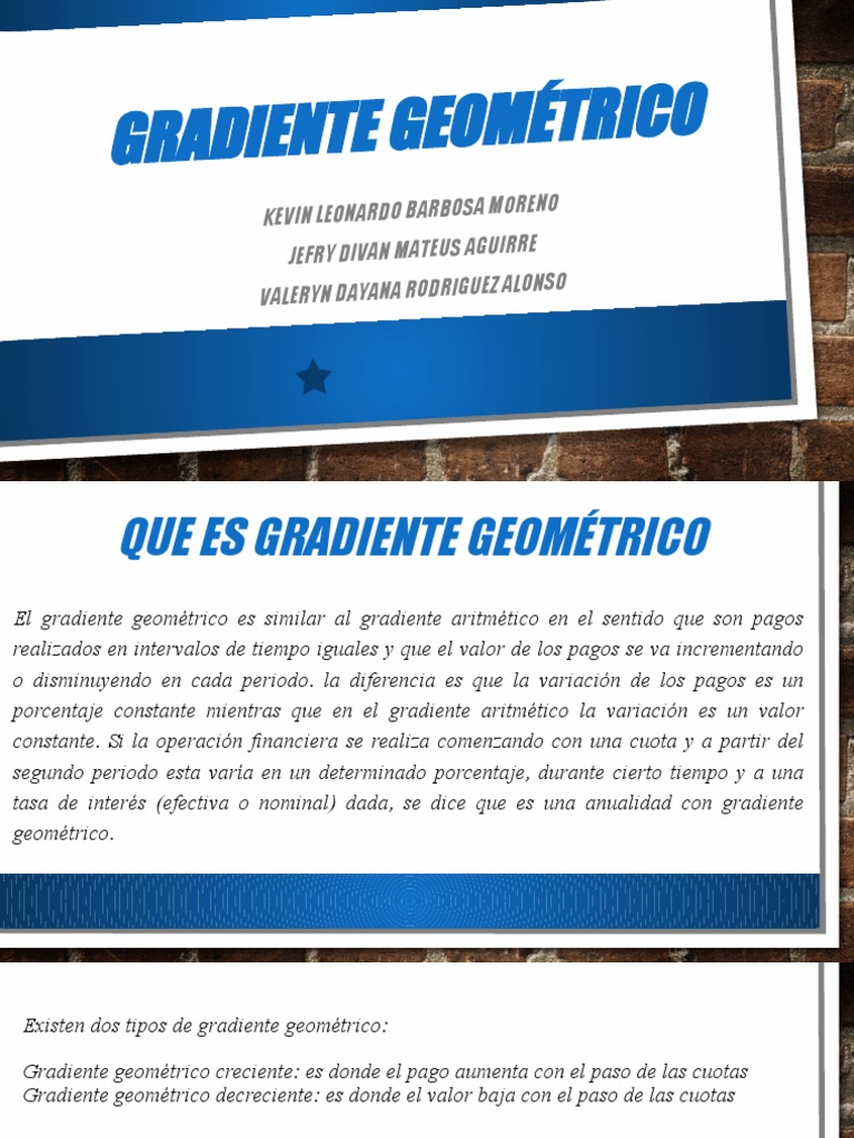 Introducción al Gradiente Geométrico | PDF