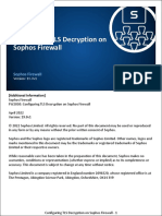 FW2030 19.0v1 Configuring TLS Decryption On Sophos Firewall