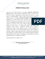 Procuração - Andreza e Barroso - Newton Gonçalves Braga