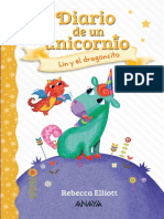 Narrativa Infantil Diario de Un Unicornio 2 Lin y El Dragoncito