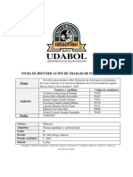 Trabajo de Investigacion - Tecnica Quirurgica