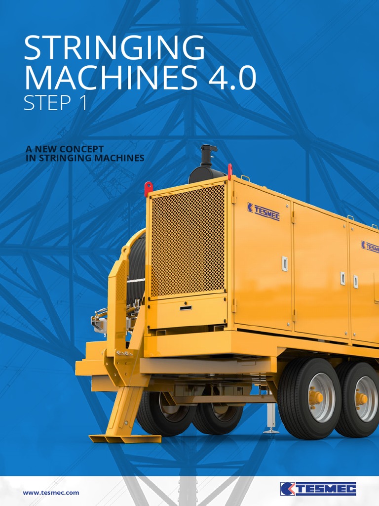 Tesmec Stringing Machines 4.0 Overview | PDF | User Interface | Engines