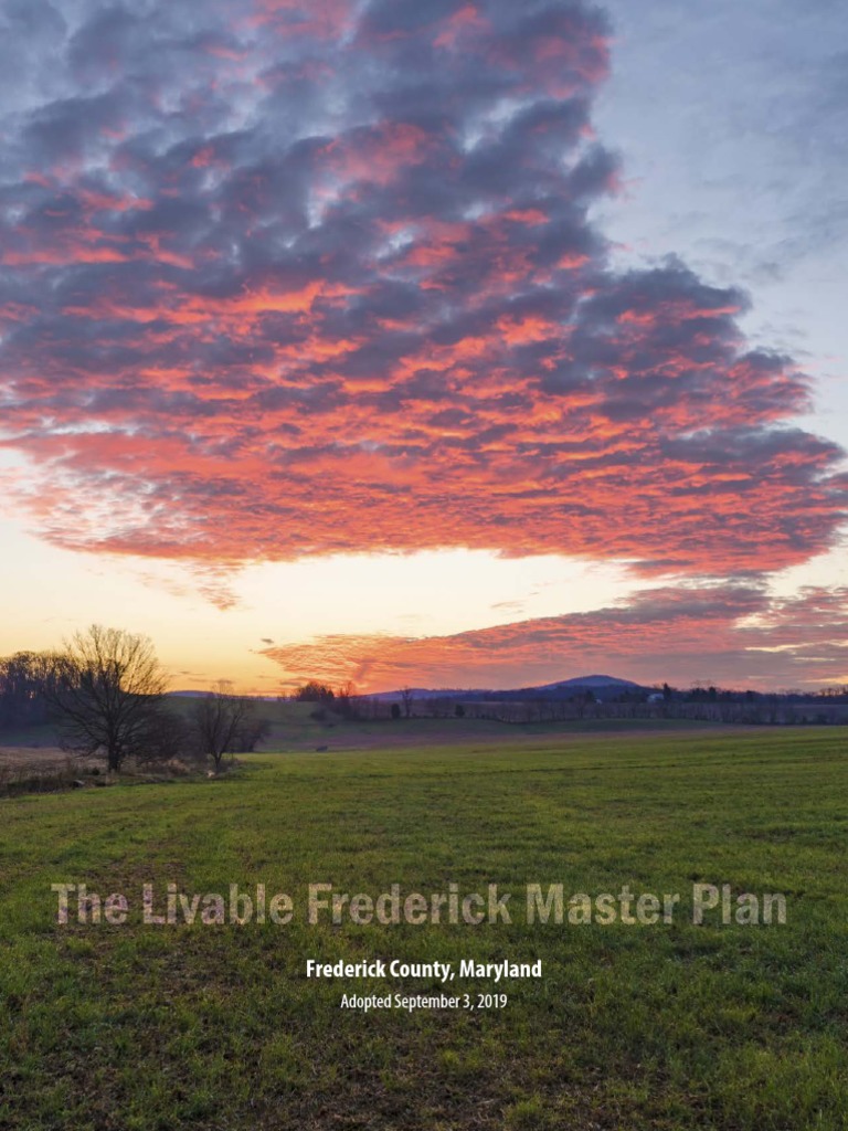 Livable Frederick Master PlanAdopted PlanOpt PDF Infrastructure