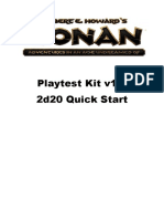 Conan - Playtest Kit v1.5 - 2d20 Quickstart Rules