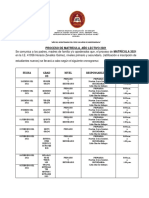 Comunicado Matrícula Virtual 2021