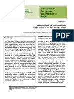 DEEP Paper 4 - Mainstreaming in EU Budget