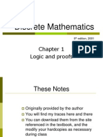 Discrete Mathematics: Logic and Proofs