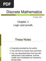 Discrete Mathematics: Logic and Proofs