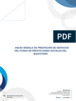 Anexo Modelo de Prestacion de Servicios de Salud