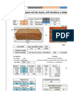 Calculo de Ladrillo y Mortero 2021-22