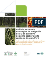 Report Análisis Ex Ante de Estrategias de Mitigación de GEI en El Cultivo de Palma Aceitera en La Región de Ucayali, Perú 082022 - Co